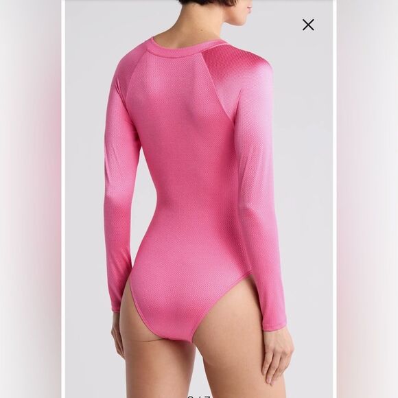 Betsey Johnson Scuba Zip Up Swimsuit - Picture 13 of 13